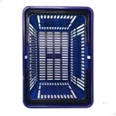 Ver imagem 7 de Kit com 10 Cestas de Compras Mercado Loja Azul