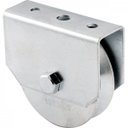 Ver imagem 1 de Roldana para portão 4" tipo V aço zincado caixa fechada Vonder