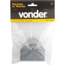 Ver imagem 2 de Roldana para portão 3" tipo V aço zincado caixa fechada Vonder