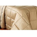 Ver imagem 4 de Kit Edredom Queen 03 Peças Percal 400 Fios Egípcios Cáqui