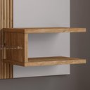 Ver imagem 3 de Painel Atlas Off-white com Cinamomo com Ripado - Bechara