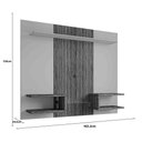 Ver imagem 6 de Painel Atlas Off-white com Cinamomo com Ripado - Bechara