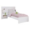 Cama Solteiro Zara Branco Madeirado - Robel Móveis - 5