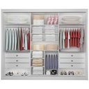 Ver imagem 4 de Guarda Roupa Los Angeles Branco 3 Portas 6 Gavetas D’doro