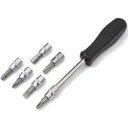 Ver imagem 7 de Kit Chaves Catraca Reversivel Soquetes 46 Pecas + Maleta