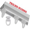 Ver imagem 2 de Cortina 4 Metros Sala Quarto Escritório Blackout para Trilho Suisso Palha