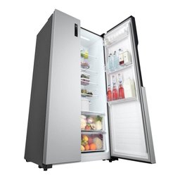 Geladeira Side by Side LG 509L Inverter A+++ Prata GC-B187PQAM 220V - 8