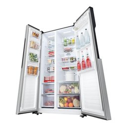 Geladeira Side by Side LG 509L Inverter A+++ Prata GC-B187PQAM 220V - 5