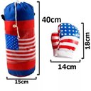 Ver imagem 2 de Kit Saco de Pancada Infantil + Luvas de Boxe Muai Thay