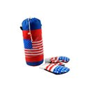 Ver imagem 3 de Kit Saco de Pancada Infantil + Luvas de Boxe Muai Thay