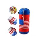 Ver imagem 1 de Kit Saco de Pancada Infantil + Luvas de Boxe Muai Thay