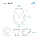 Ver imagem 2 de Assento Sanitário Soft Close Avalon Bone para vaso Ideal Standard