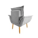 Ver imagem 3 de Kit 3 Poltronas Opala GatMagazine-Suede cinza