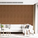 Ver imagem 1 de Papel de Parede Madeira Ripada Ripa - 2,8m