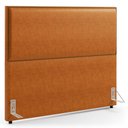 Ver imagem 1 de Cabeceira Box Queen com Tachas 160 Cm Vicenza L02 Couríssimo Canela - Lyam Decor