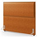 Ver imagem 6 de Cabeceira Box Queen com Tachas 160 Cm Vicenza L02 Couríssimo Canela - Lyam Decor