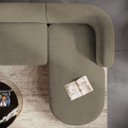 Ver imagem 7 de Sofá Modular Celinne Luxuoso Sala de Estar Decoração Luxo 265cm Suede