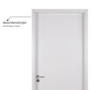 Ver mais imagens de Kit Porta de Madeira Lisa 215x84cm com Batente de MDF Ultra 10cm Melamínico MGM Abertura Direita Bra