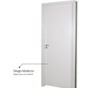 Ver imagem 7 de Kit Porta de Madeira Lisa 215x74cm com Batente de MDF Ultra 10cm Melamínico MGM