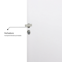 Ver imagem 6 de Kit Porta de Madeira Lisa 215x74cm com Batente de MDF Ultra 10cm Melamínico MGM Abertura Esquerda Br