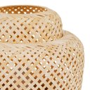 Ver imagem 2 de Luminaria de Mesa Colmeia de Bambu Boho 26cm - Oikos Natural