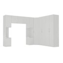 Ver imagem 2 de Guarda Roupa Planejado 12 Portas 6 Peças Hera CabeCasa MadeiraOriginals Algodão
