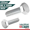 Ver imagem 2 de PARAFUSO SEXTAVADO DIN 933 M6 X 30 INOX - 150PÇS