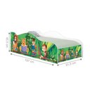 Ver imagem 3 de Cama Solteiro Glow Safari e Zoológico Solteiro