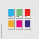 Ver imagem 6 de Terapia das cores - Quadro ou placa decorativa com 6 peças É DeCoração Quadros e placas decorativas