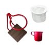 Mini Suporte Coador de Café Base Em MDF Com Caneca 160ml Esperança - 3