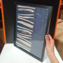 Ver imagem 4 de Quadro Decorativo Enfeite Parede Casa Home&co Mdf 39x29x2cm Azul