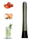 Ver imagem 4 de Socador Amassador Profissional de Inox para Drinks Caipirinhas Frutas Alho Tempero
