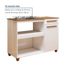 Ver imagem 7 de Balcão Cooktop 5 Bocas 1 Porta 1 Gaveta Chicago