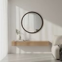 Ver imagem 5 de Espelho Redondo 60cm Moldura Alumínio Basic Reduna