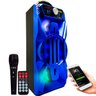 Caixa de Som Amplificada Portátil Bateria Bluetooth USB Vc-M910Qbt Azul - 1