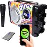 Caixa Som Amplificada Bluetooth Microfone Rádio FM USB - 1