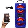Caixa Som Bluetooth 10W Bateria Amplificada Portátil 437Bt Azul - 1