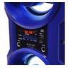 Caixa Som Bluetooth 10W Bateria Amplificada Portátil 437Bt Azul - 4