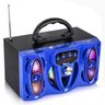 Mini Caixa Caixinha Som Exbom Cs146Bt Portátil Bluetooth Mp3 Azul - 1