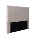 Ver imagem 1 de Cabeceira Cama Box King 195 Cm Dubai Linho S04 - D'Rossi Cor Areia