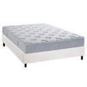 Ver imagem 1 de Conjunto Box Casal: Colchão Molas Herval Ensacadas Premium + Base Crc Corano White (138x188)