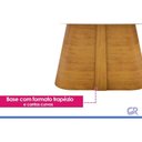 Ver imagem 5 de Mesa Jantar Ryze c/Tampo MDF Oval 183x100cm Freijo DJ Móveis
