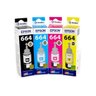 Kit Epson 664 - 4 cores - 1