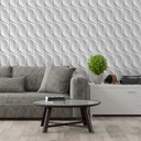Ver imagem 2 de Papel de Parede 3d - Ondas 3d 2 Arte Destaque 3 Metros
