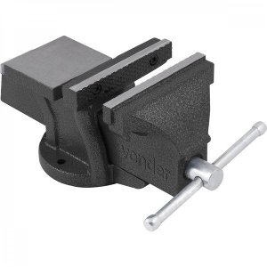 Torno de bancada fixo n° 4 em ferro nodular Vonder