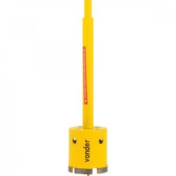 Serra copo diamantada com haste 53 mm Vonder - 3