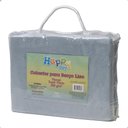 Ver imagem 2 de Cobertor para Berço Liso Flannel Super Macio 300g/m² Azul