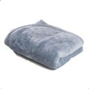 Ver imagem 1 de Cobertor para Berço Liso Flannel Super Macio 300g/m² Azul