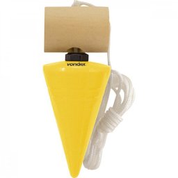 Prumo de centro de metal 400 g Vonder - 3