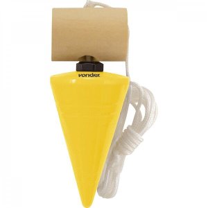 Prumo de centro de metal 400 g Vonder